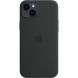 Оригінальний чохол Silicone Case with MagSafe для Apple iPhone 14 Plus (MPT33ZE/A) - Midnight (306713H). Фото 4 з 5