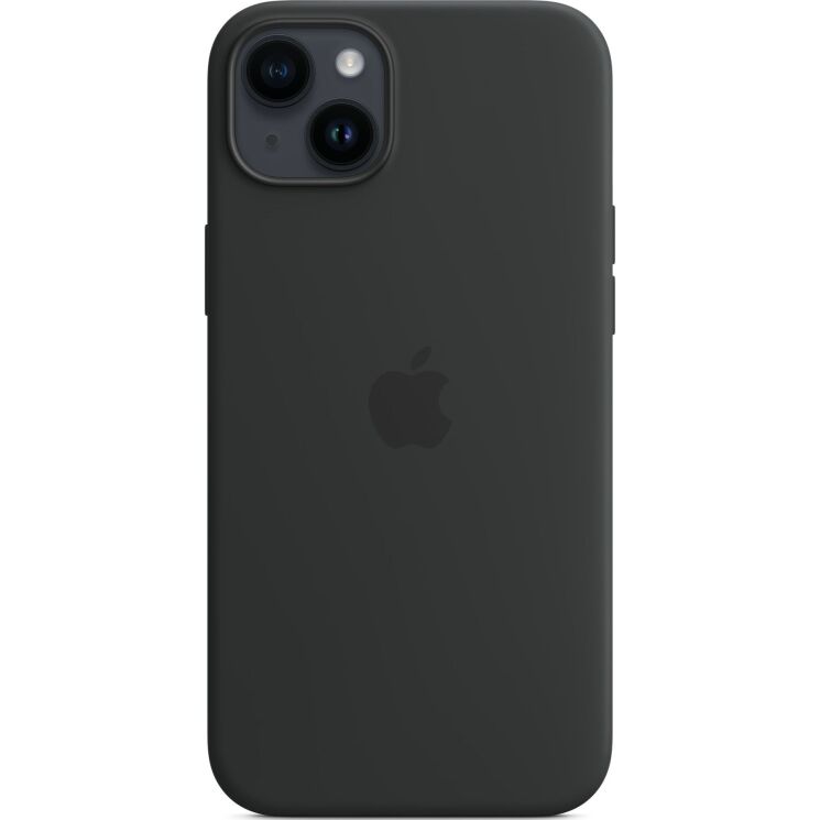 Оригінальний чохол Silicone Case with MagSafe для Apple iPhone 14 Plus (MPT33ZE/A) - Midnight: фото 4 з 5