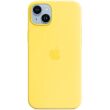 Оригинальный чехол Silicone Case with MagSafe для Apple iPhone 14 Plus (MQUC3) - Canary Yellow (306713Y)