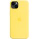Оригинальный чехол Silicone Case with MagSafe для Apple iPhone 14 Plus (MQUC3) - Canary Yellow (306713Y). Фото 3 из 4