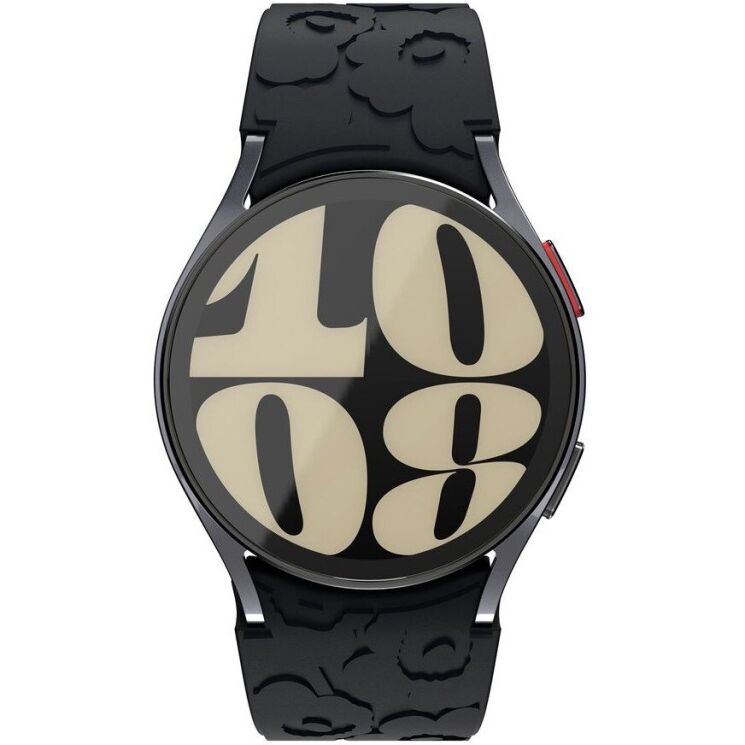 Оригинальный ремешок Unikko Embossed Band для Samsung Galaxy Watch 7 / FE / 6 / 6 Classic / 5 / 5 Pro / 4 / 4 Classic (GP-TYR940AMBBW / GP-TYR930TLABW) - Black (358137B) Оригинальный ремешок Unikko Embossed Band для Samsung Galaxy Watch 7 / FE / 6 / 6 Classic / 5 / 5 Pro / 4 / 4 Classic (GP-TYR940AMBBW / GP-TYR930TLABW) - Black: фото 2 из 3