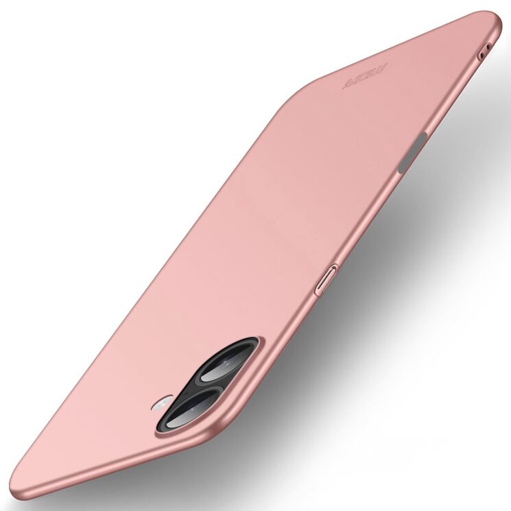 Пластиковий чохол MOFI Slim Shield для Apple iPhone 17 - Rose Gold: фото 1 з 9