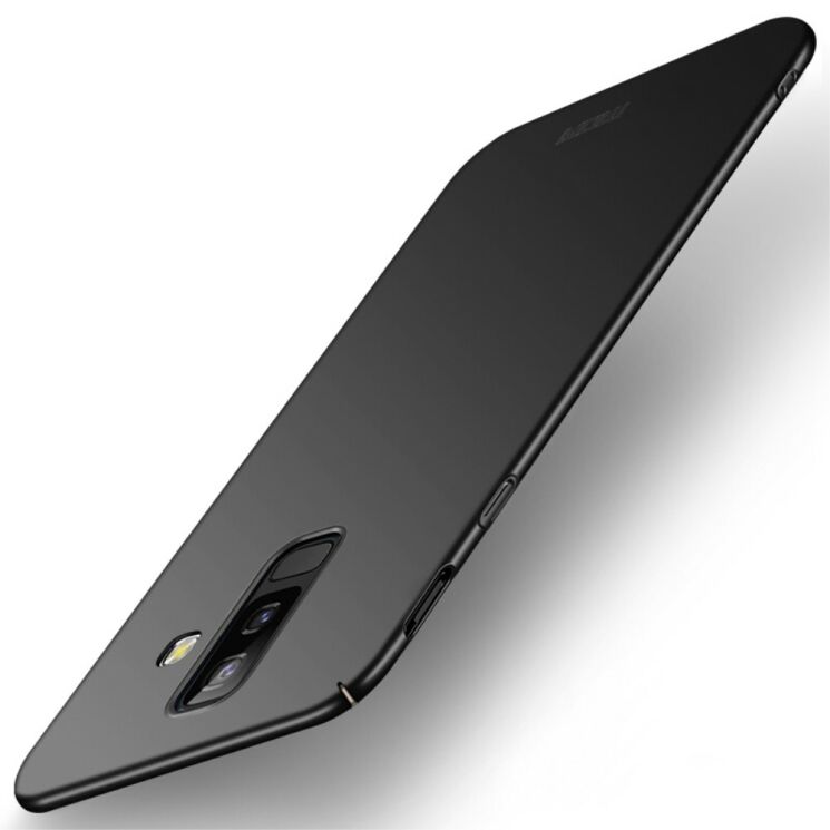 Пластиковый чехол MOFI Slim Shield для Samsung Galaxy A6+ 2018 (A605) - Black: фото 1 из 9