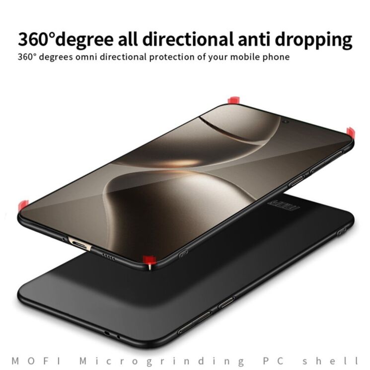 Пластиковий чохол MOFI Slim Shield для Xiaomi 14T Pro - Red: фото 7 з 9