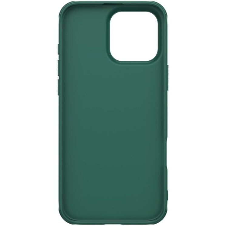 Пластиковый чехол NILLKIN Frosted Shield для Apple iPhone 16 Pro Max - Green: фото 6 из 18