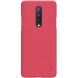 Пластиковий чохол NILLKIN Frosted Shield для OnePlus 8 - Red (264822R). Фото 1 з 16