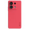 Пластиковый чехол NILLKIN Frosted Shield для Xiaomi Redmi Note 13 5G - Red (341257R)