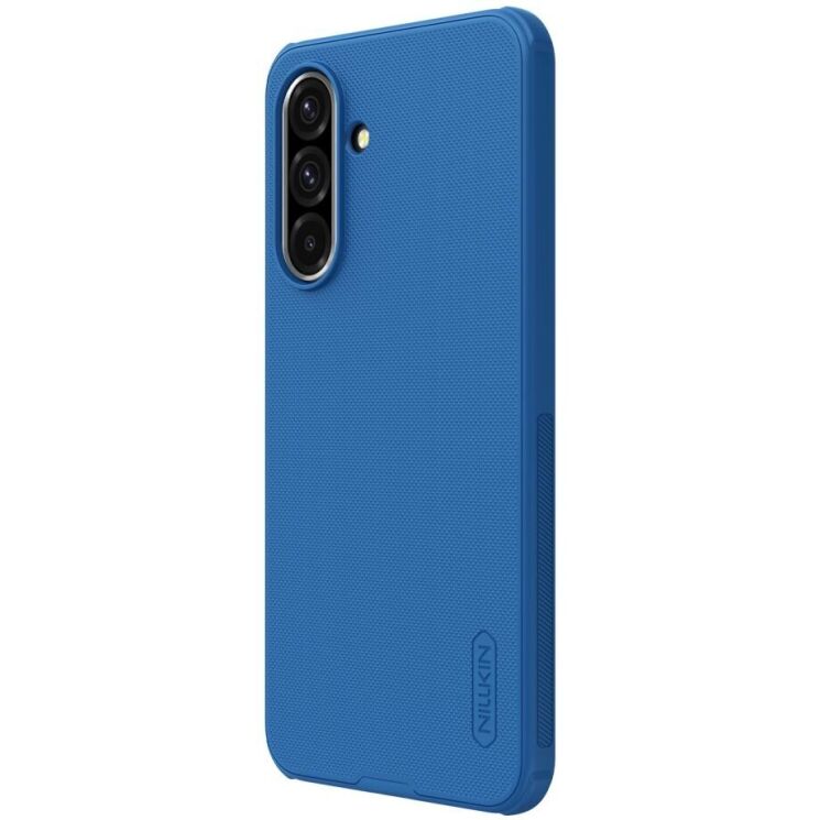 Пластиковый чехол NILLKIN Frosted Shield Pro для Samsung Galaxy A36 (A366) - Blue: фото 3 из 21