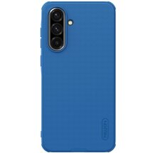 Пластиковый чехол NILLKIN Frosted Shield Pro для Samsung Galaxy A36 (A366) - Blue: фото 1 из 21