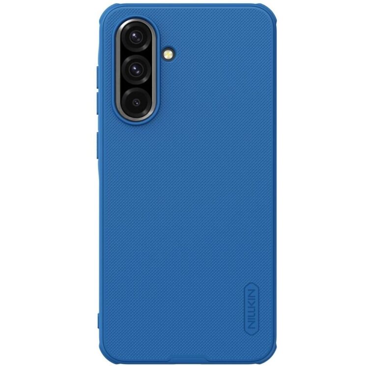 Пластиковый чехол NILLKIN Frosted Shield Pro для Samsung Galaxy A36 (A366) - Blue: фото 1 из 21