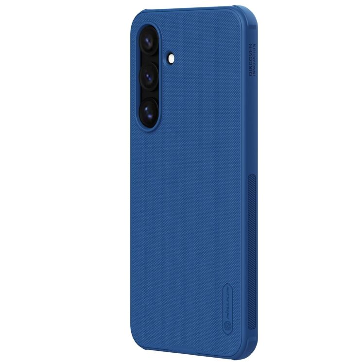 Пластиковый чехол NILLKIN Frosted Shield Pro для Samsung Galaxy S24 FE (S721) - Blue: фото 2 из 19