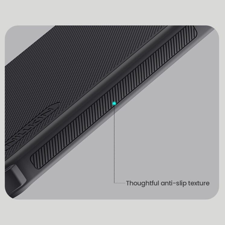 Пластиковый чехол NILLKIN Frosted Shield Pro для Xiaomi Redmi Note 14 Pro 5G - Black: фото 13 из 16
