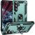Противоударный чехол с подставкой Deexe Armor Case для Samsung Galaxy S26 FE - Blackish Green: фото 1 из 7