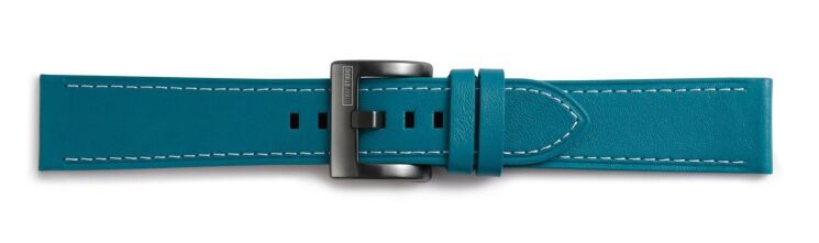 Ремешок Classic Leather для часов Samsung Gear Sport (GP-R600BREEBAA) - Blue: фото 2 з 3