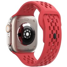 Ремешок Deexe Astra Strap для Apple Watch 42 / 44 / SE 44 / 45 / Ultra / Ultra 2 (49mm) - Red: фото 1 из 7