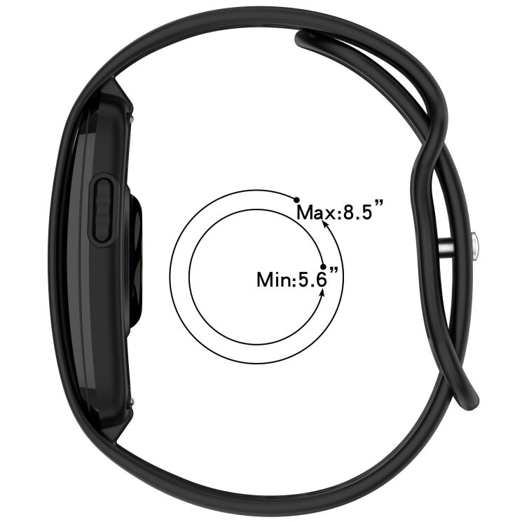 Ремінець Deexe Dot Style для Garmin CIRQA - Light Grey: фото 5 з 6