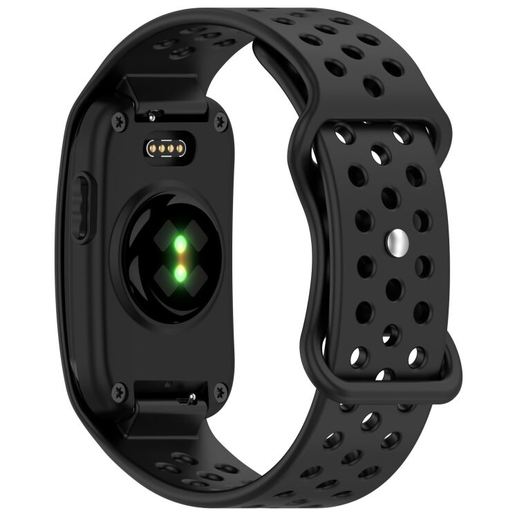 Ремінець Deexe Dot Style для Garmin CIRQA - Black (362608B) Ремінець Deexe Dot Style для Garmin CIRQA - Black: фото 2 з 6