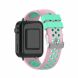 Ремешок Deexe Dual Color для Xiaomi Mi Watch (Chinese) - Pink/Green (249600H). Фото 2 из 7