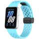 Ремінець Deexe Eclipse для Samsung Galaxy Fit 3 - Blue (349018L). Фото 1 з 7