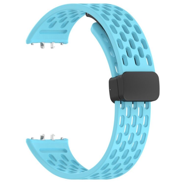 Ремінець Deexe Eclipse для Samsung Galaxy Fit 3 - Blue: фото 3 з 7