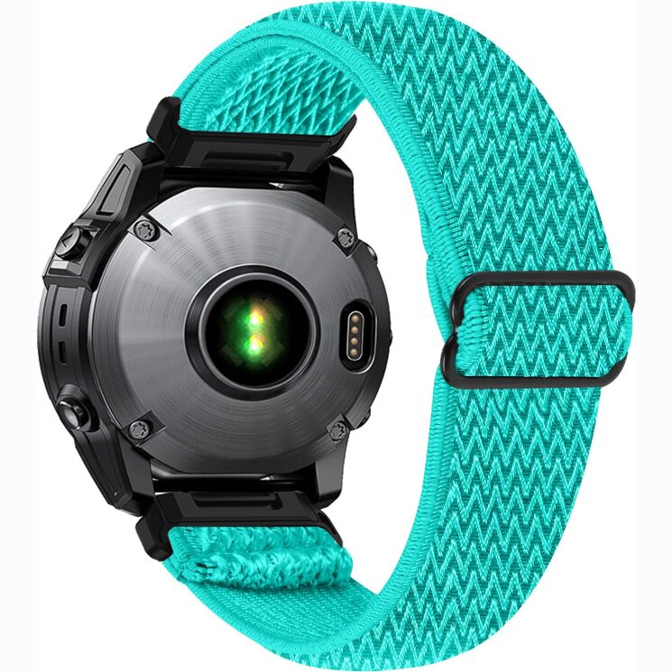 Ремешок Deexe Knitted Strap для Garmin Fenix 8 (47mm) / Fenix E (47mm) / Quatix 8 (47mm) - Mint Green (367407MG) Ремешок Deexe Knitted Strap для Garmin Fenix 8 (47mm) / Fenix E (47mm) / Quatix 8 (47mm) - Mint Green: фото 1 из 5