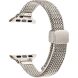 Ремінець Deexe Milanese Band для Apple Watch 46 / 45 / 44 / SE 44 / 42 (Series 1-3) / Ultra / Ultra 2 - Starlight (371800SL). Фото 1 з 6