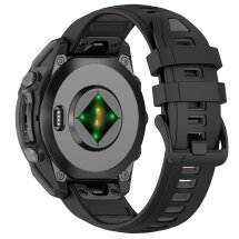 Ремешок Deexe Modern Strap для часов Garmin с шириной крепления QuickFit 20mm - Black / Grey: фото 1 из 7