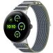 Ремешок Deexe Nylon Strap для Google Pixel Watch 3 (45mm) - Green / Grey (380702HG). Фото 2 из 6