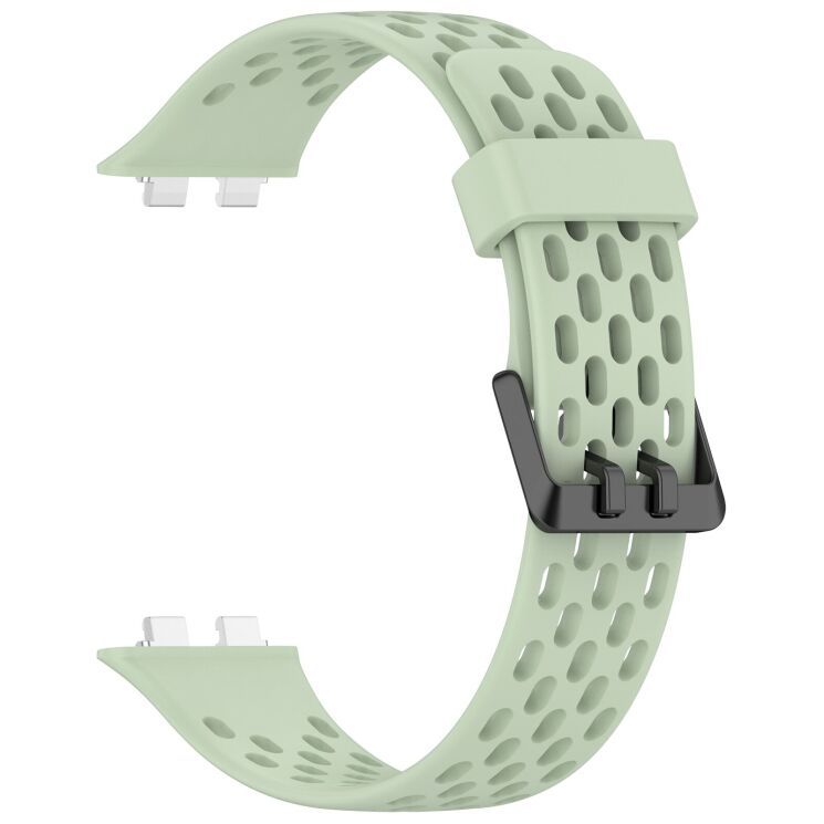Ремешок Deexe Ocean Strap для Huawei Band 11 Pro / Band 11 - Green: фото 2 из 9