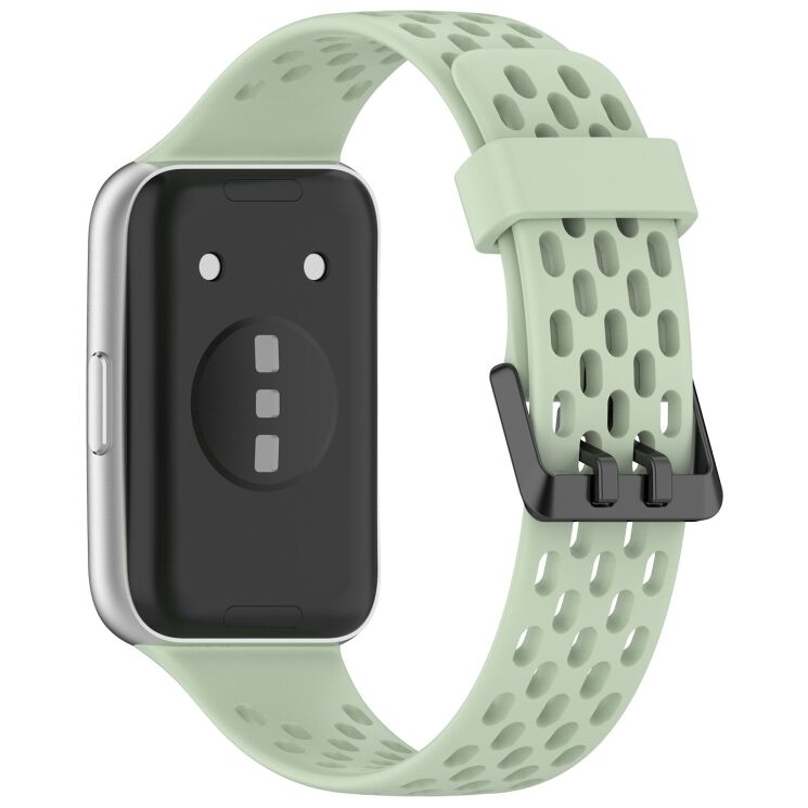 Ремешок Deexe Ocean Strap для Huawei Band 11 Pro / Band 11 - Green: фото 1 из 9
