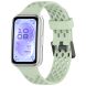 Ремешок Deexe Ocean Strap для Huawei Band 11 Pro / Band 11 - Green (410604G). Фото 4 из 9