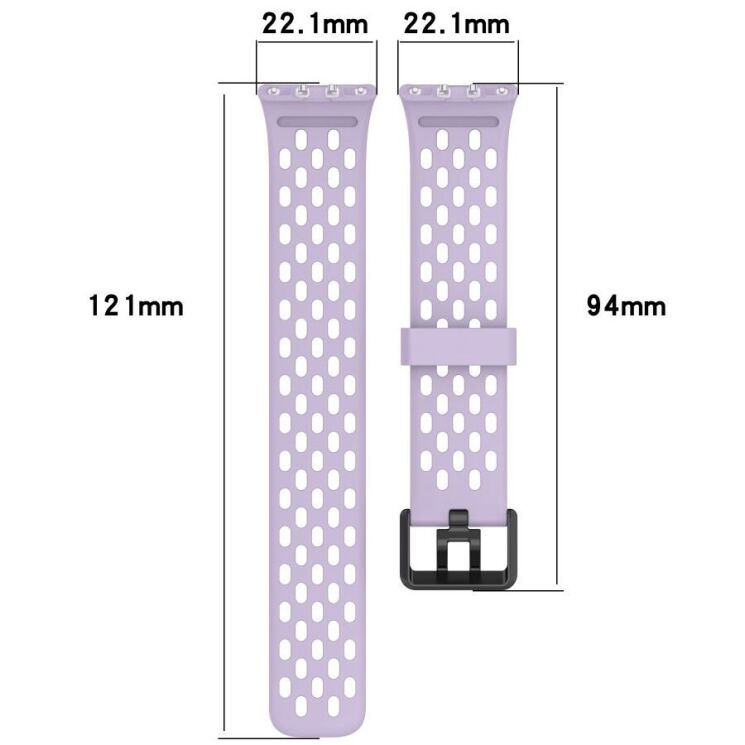 Ремешок Deexe Ocean Strap для Samsung Galaxy Fit 3 - Purple: фото 6 из 7