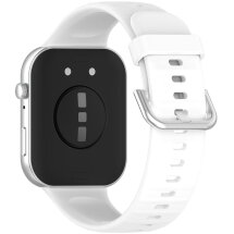 Ремешок Deexe Silicone Band для Huawei Watch Fit 3 / Fit 4 / Fit 4 Pro - White: фото 1 из 10