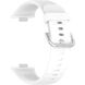 Ремешок Deexe Silicone Band для Huawei Watch Fit 3 / Fit 4 / Fit 4 Pro - White (357126W). Фото 3 из 10