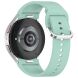 Ремінець Deexe Silicone Band для Samsung Galaxy Watch 4 / 4 Classic / 5 / 5 Pro / 6 / 6 Classic / 7 / FE - Green (358119G). Фото 1 з 8