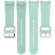 Ремінець Deexe Silicone Band для Samsung Galaxy Watch 4 / 4 Classic / 5 / 5 Pro / 6 / 6 Classic / 7 / FE - Green (358119G). Фото 5 з 8