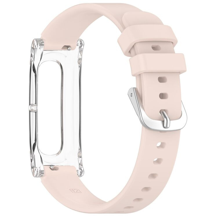 Ремешок Deexe Soft Silicone для Google Fitbit Air - Light Pink: фото 3 из 9