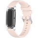 Ремешок Deexe Soft Silicone для Google Fitbit Air - Light Pink (258001LP). Фото 1 из 9