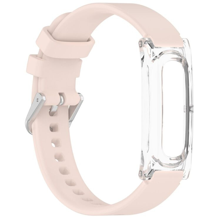 Ремешок Deexe Soft Silicone для Google Fitbit Air - Light Pink: фото 4 из 9