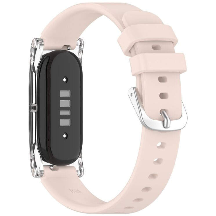 Ремешок Deexe Soft Silicone для Google Fitbit Air - Light Pink: фото 2 из 9