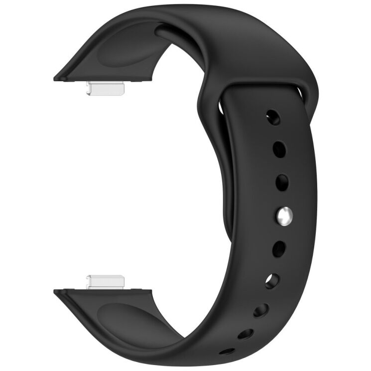 Ремешок Deexe Soft Touch для Huawei Watch Fit 3 - Black: фото 2 из 7