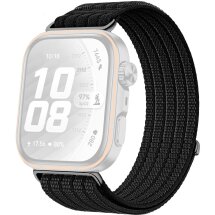 Ремешок Deexe Soft Weave для Huawei Watch Fit 4 Pro / Fit 4 / Fit 3 - Black: фото 1 из 5
