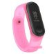 Ремешок Deexe Translucent Strap для Xiaomi Mi Band 5 / 6 - Transparent Pink (229525P). Фото 3 из 4