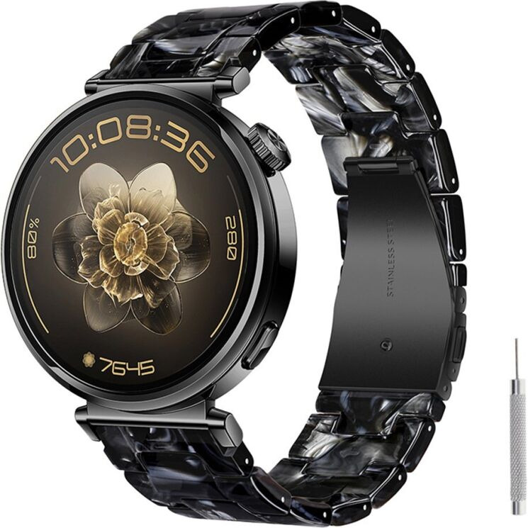 Ремінець для годинника Reframe Amberline для годинників з шириною кріплення 22мм - Flash Black (895564FB) Ремінець для годинника Reframe Amberline для годинників з шириною кріплення 22мм - Flash Black: фото 2 з 8