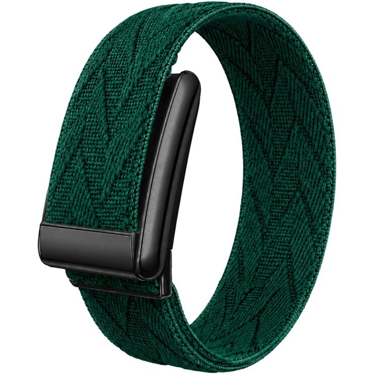 Ремешок для часов Reframe Weave Fit для WHOOP 5.0 / MG - Green / Black: фото 1 из 3