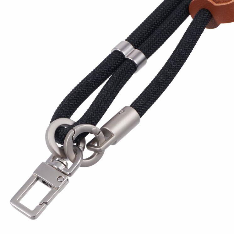 Ремінець для смартфона Deexe Crossbody Strap - All Black (983028BB) Ремінець для смартфона Deexe Crossbody Strap - All Black: фото 5 з 5