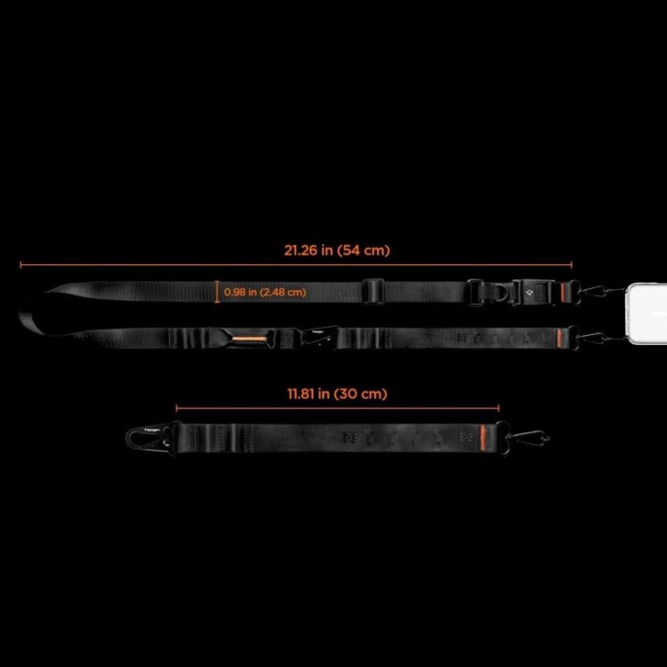Ремешок для смартфона Spigen DA30M Lanyard Strap (AFA10616) - Black: фото 16 из 16
