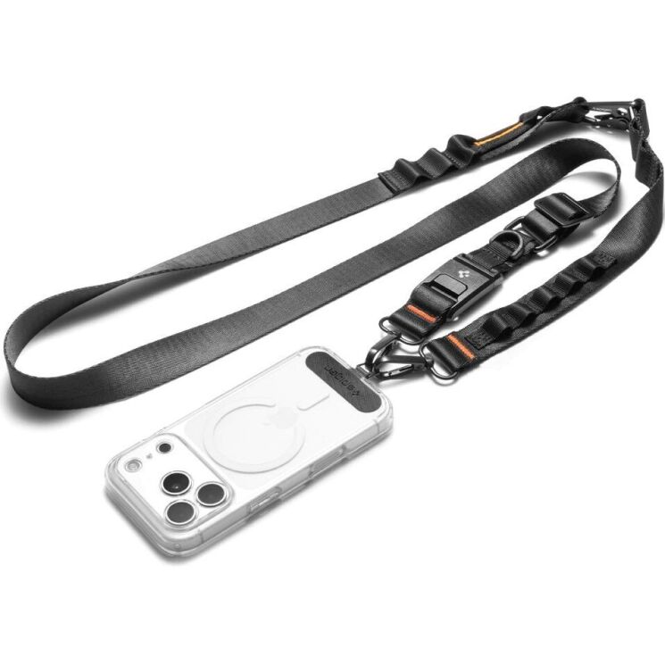 Ремешок для смартфона Spigen DA30M Lanyard Strap (AFA10616) - Black: фото 1 из 16