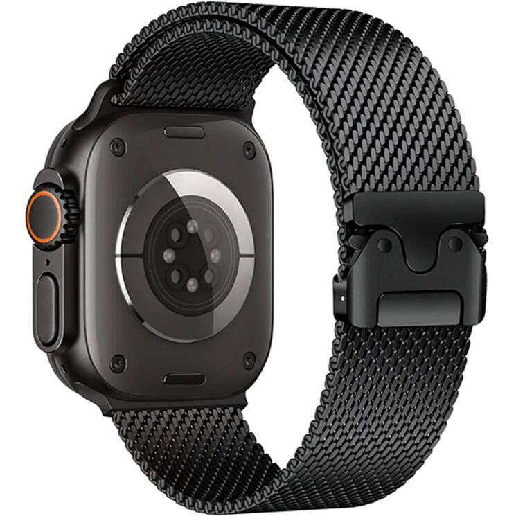 Ремінець Hoco WA33 для Apple Watch 42 (Series 10) / 41 / 40 / SE 40 / 38 - Black: фото 1 з 3