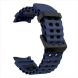 Ремінець KALEBOL Ocean Strap для Samsung Galaxy Watch 4 / 4 Classic / 5 / 5 Pro / 6 / 6 Classic / 7 / FE - Midnight Blue / Black (358129BL). Фото 2 з 9